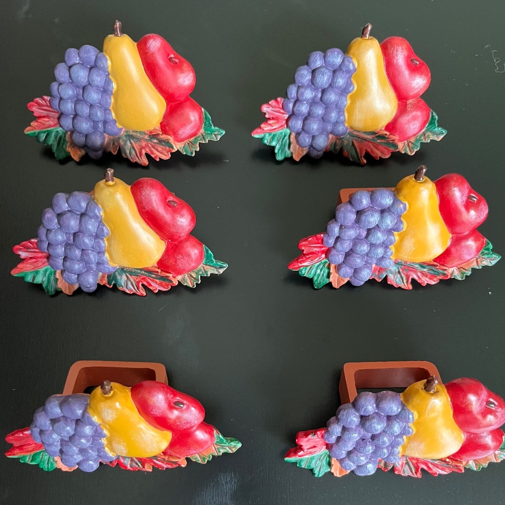 Vintage Thanksgiving/Fall Napkin Rings